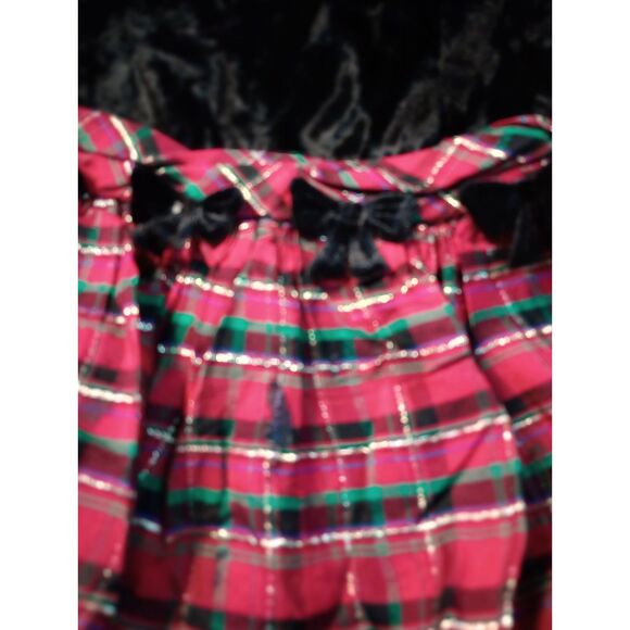 Young Couture by Nicole Vintage Girls Christmas Dress - Picture 4 of 7